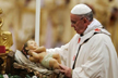 Pope celebrates Christmas Eve Mass after year of peace pleas